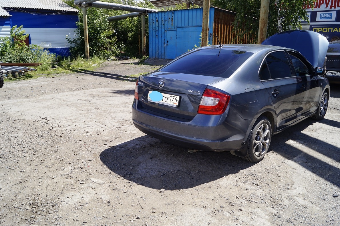 Skoda Rapid ГБО - Zavoli